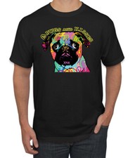 Pugs and Kisses Cute Neon