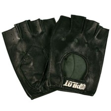 Driver Gloves Car Retro Vintage Lambskin Leather Black