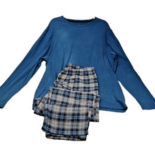 M&S Pyjamas Men Size L Blue