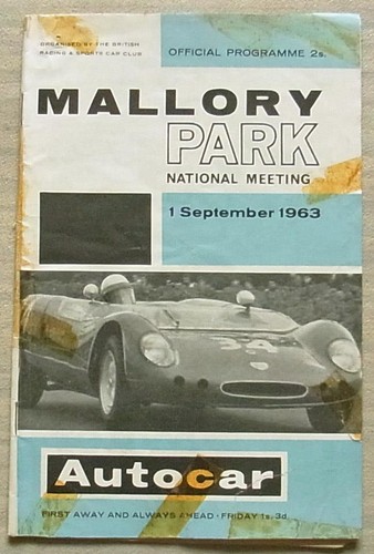 Mallory park sep - , 1963