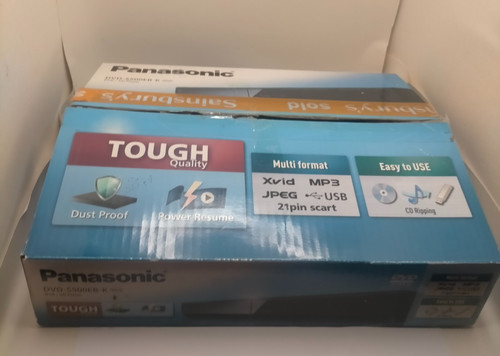 Panasonic dvd s500eb - panasonic, dvd-s500eb-k