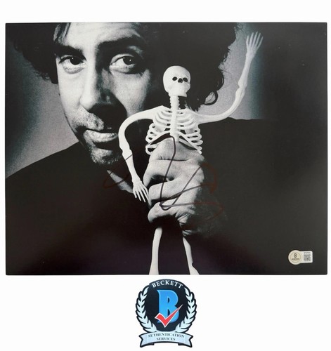 Tim burton signed - signed, autograph