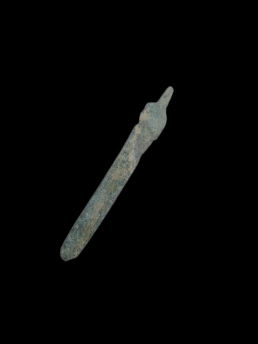 Ancient greek bronze speartip - ancient,