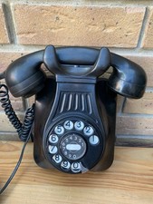 Vintage Black Bakelite Wall