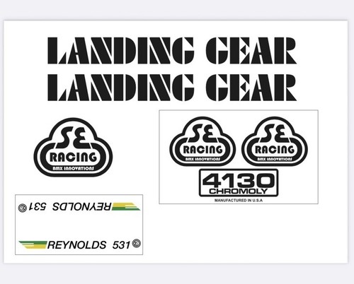 Racing quadangle decal set - quadangle,