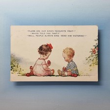 WW1 Comic Postcard 1917 Kings