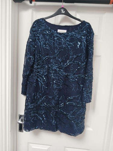 Artigiano navy sequinned - navy,