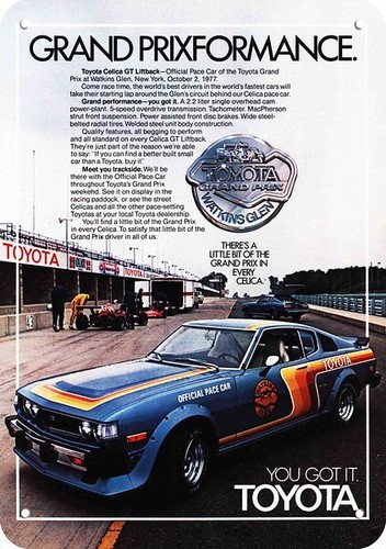 1977 toyota celica pace car - toyota, gt