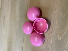 Little Tikes Horse and Carriage Spare Parts Centre Caps Pink X 4 NEW