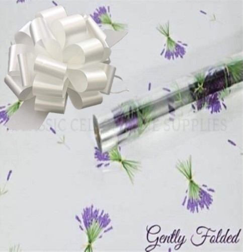 Florist lavender cellophane - lavender,