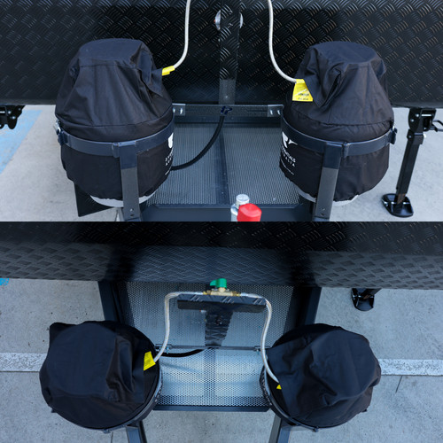 Caravan gas bottle - bottle, x2