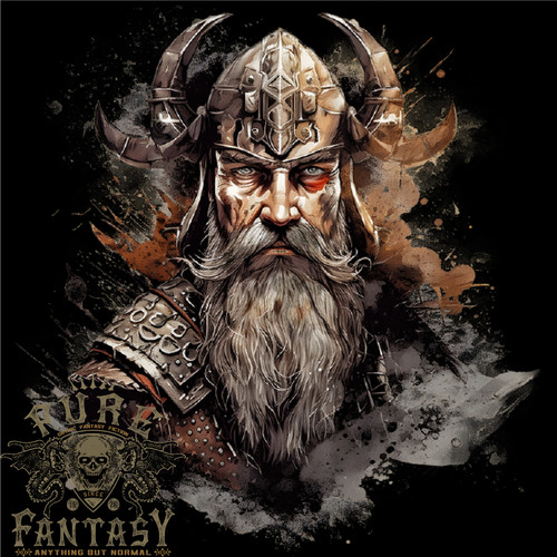 Realistic viking warrior - a,