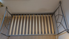 Stunning Metal Single Bed Frame - Gothic Revival Style