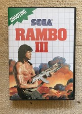 Rambo III 3 SEGA Master System
