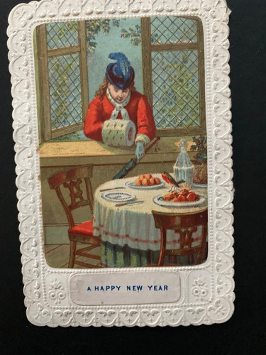 Victorian new year greeting - new,