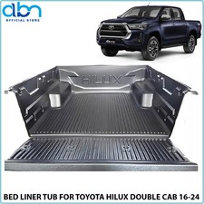 HEAVY DUTY 5PC LOAD LINER FOR TOYOTA HILUX DOUBLE CAB FROM 2016-2024