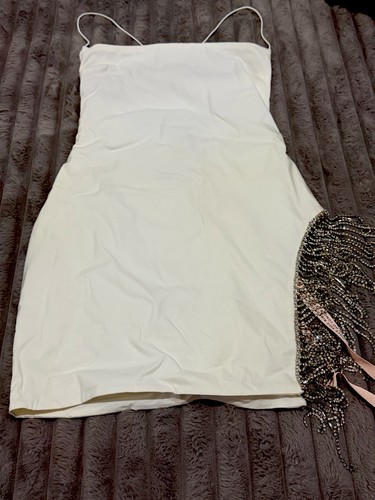 Polly white mini dress uk - oh,