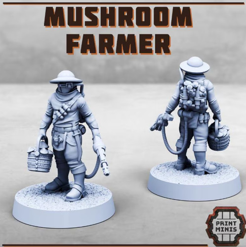 28mm mushroom farmer heroic - 28mm,