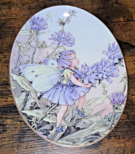 Royal worcester oval flower - oval,