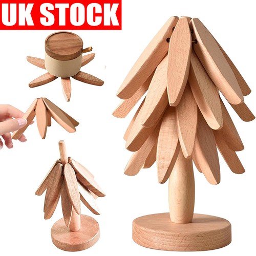 Tree design coasters wooden - tree,