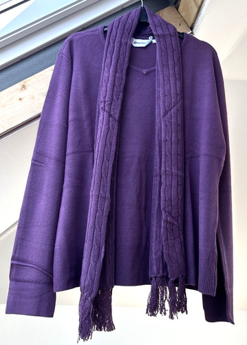 Ladies neck jumper - ladies, v