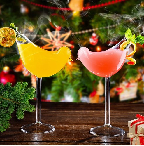 Cocktail glass bird shaped - cocktail,