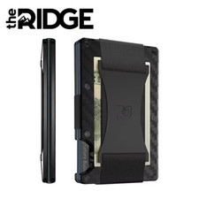 Ridge Men's Wallet -Carbon  Black Strap Brand New Sealed Premium Quality