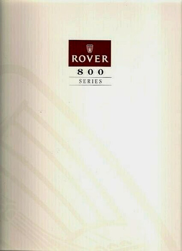 Rover 800 series 1991 - rover, uk