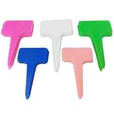 50 Plastic Plant Labels Garden