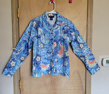 Artscapes Jacket  Small Jean Denim Colorful