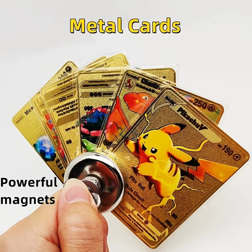 Pokémon metal cards charizard - metal,