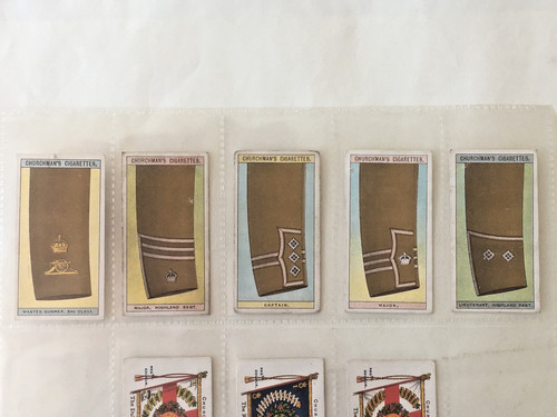 Churchman cigarette cards - cigarette,