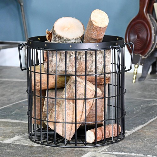 Black wirework fireside - black,