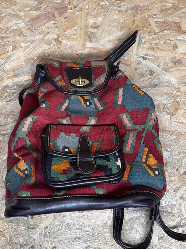 Vintage kilim bag womens red - bag,