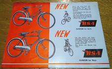 BSA JUNIOR BICYCLES DEALER