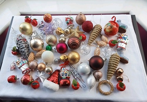 Christmas tree decorations - christmas,