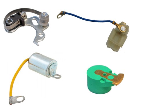 Points condenser rotor - points,