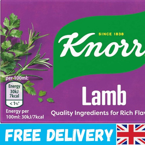 Lamb stock cubes adds rich - stock,