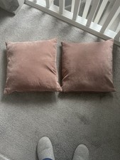 2 Pink Cushions Next Home