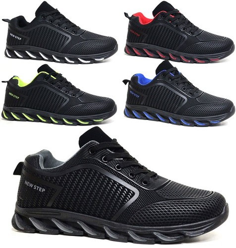Mens memory foam trainers - memory,