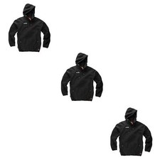 Scruffs Softshell Work Jackets Men's Worker Fleece Coats Black 