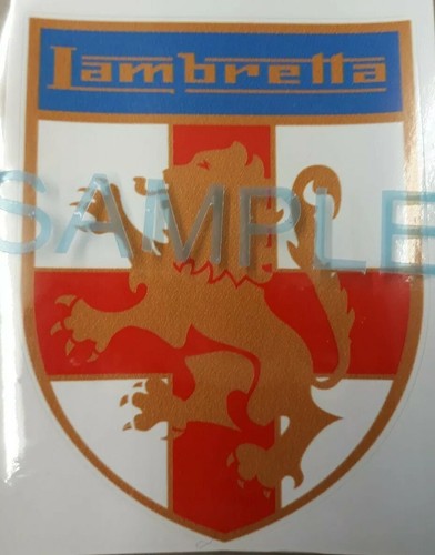 Lambretta shield car vespa - lambretta,