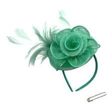 Ladies Feather Fascinator