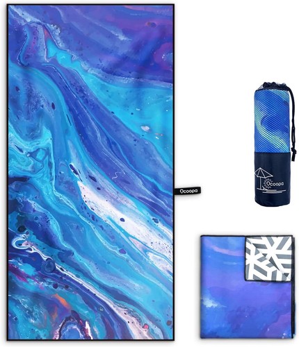 Ocoopa microfiber beach towel - ocoopa,