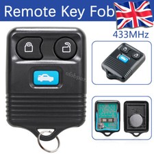433MHz 3 Button Remote Key Fob Replace for Ford Transit Connect Mk6 2000 - 2007