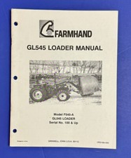 Farmhand GL545 Loader Parts