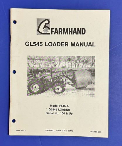 Farmhand gl545 loader - farmhand, parts
