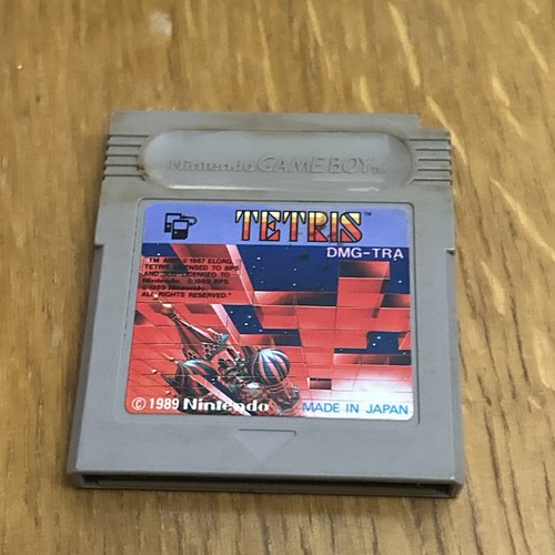 Tetris game boy 1989 dmg - tetris,