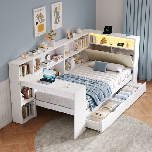 3ft single shape daybed - 3ft, l-shape