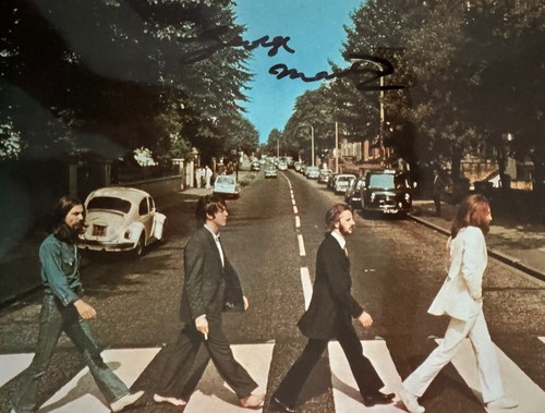 George martin signed - george,